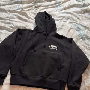 Milano Black Pullover Hoodie - Men's